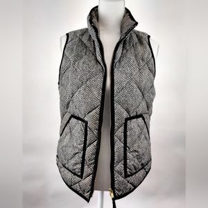 J Crew Quilted Puffer Vest Small